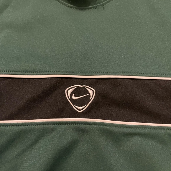 Y2K Nike Athletic Sport Kit Green Xl - Picture 2 of 3